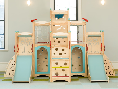 Дитячі ігрові комплекси для приміщень